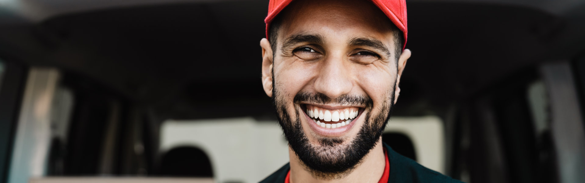 man smiling