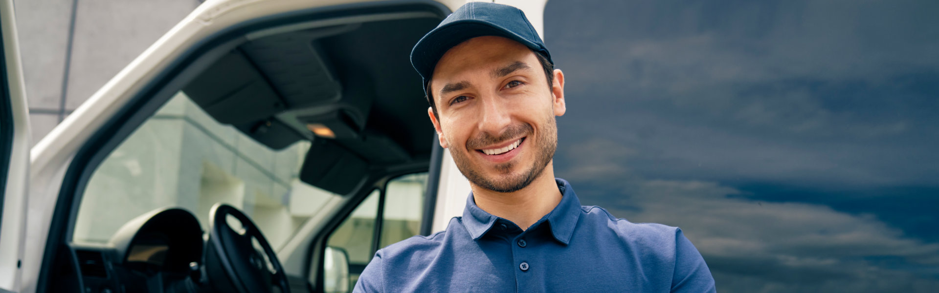 man smiling