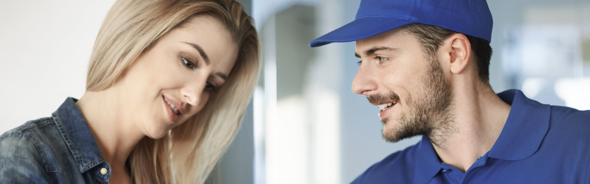 two person talking