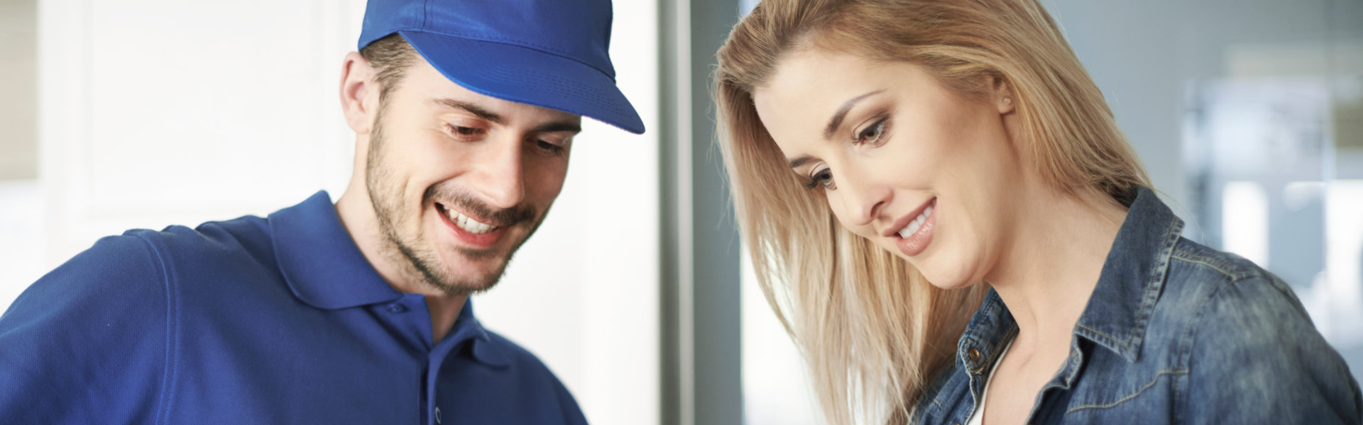 two person talking